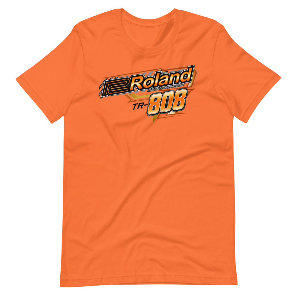T-shirt unisex ispirata alla macchina "TR-808 Racing" con auto TR808