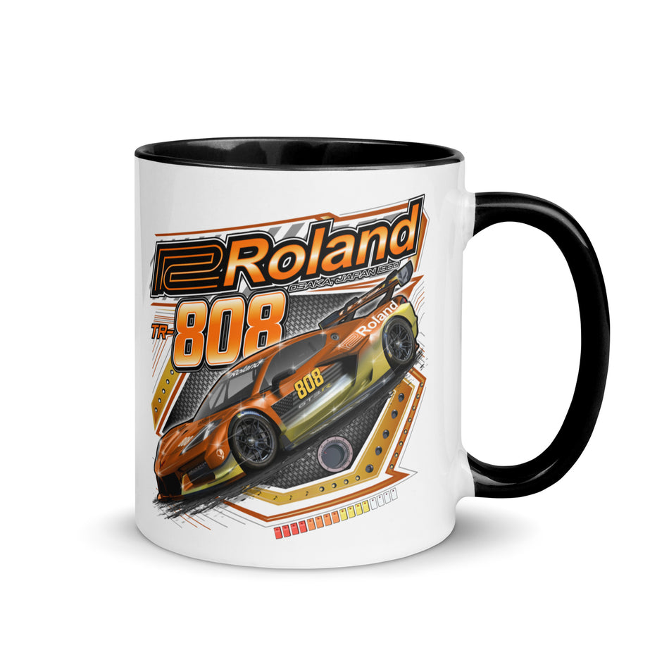 "Roland TR-808 Racing" w/Car Roland® TR-808 Inspired Mug w/Color Inside (11oz.-15oz.)